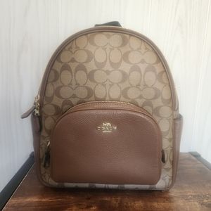 Coach backpack purse